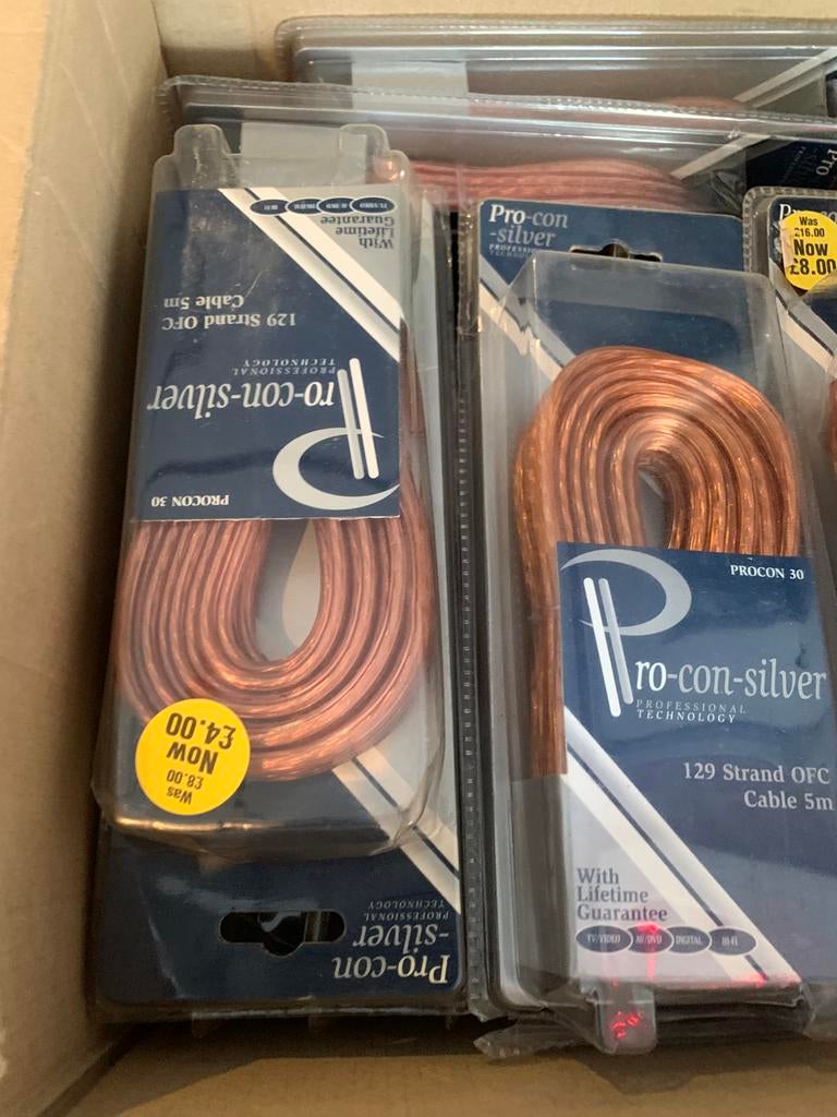 Speaker kabel. Doos  vol, Overige merken, Overige typen, Nieuw, Ophalen of Verzenden