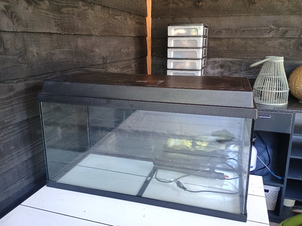 Juwel 80 aquarium met primolux 80 deksel, Dieren en Toebehoren, Ophalen, Verwarming, Gebruikt, Leeg aquarium