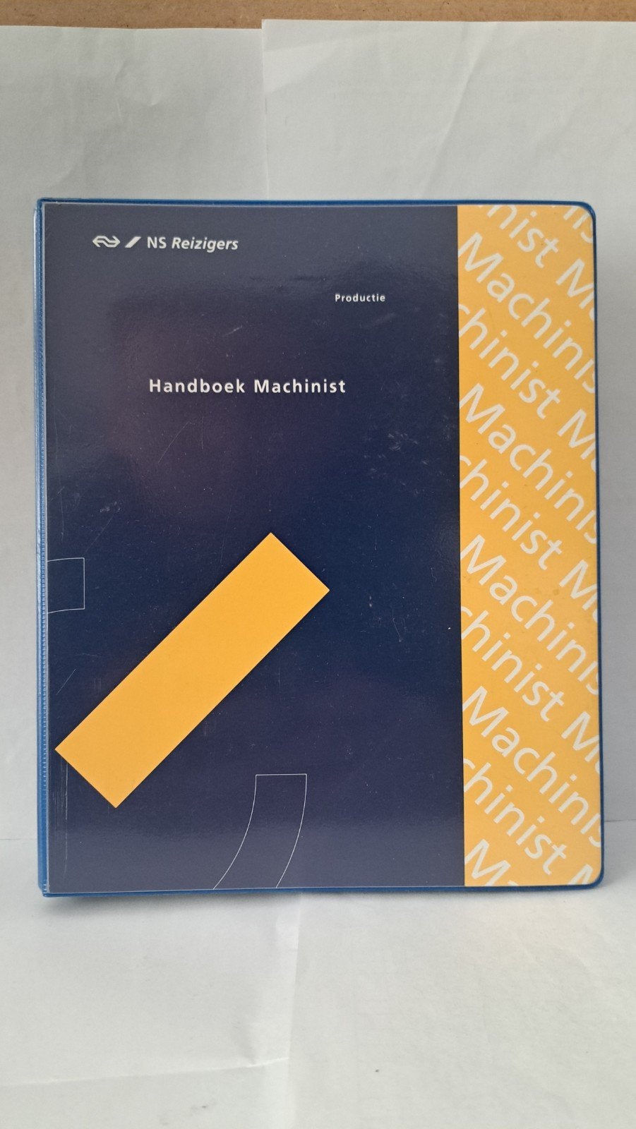 NS Handboek Machinist, Verzamelen, Spoorwegen en Tramwegen, Ophalen of Verzenden, Trein, Overige typen