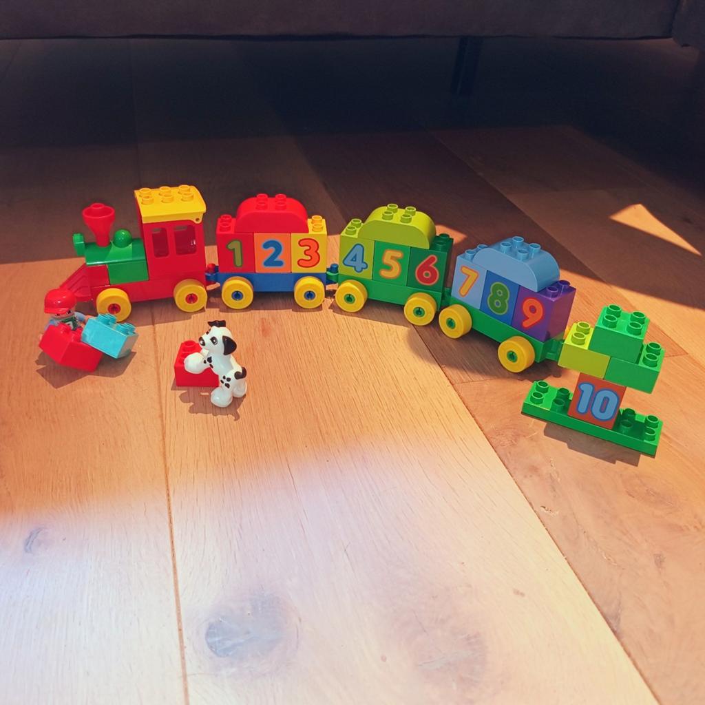Duplo Getallentrein - 10558, Gebruikt, Overige thema's, Ophalen of Verzenden, Duplo