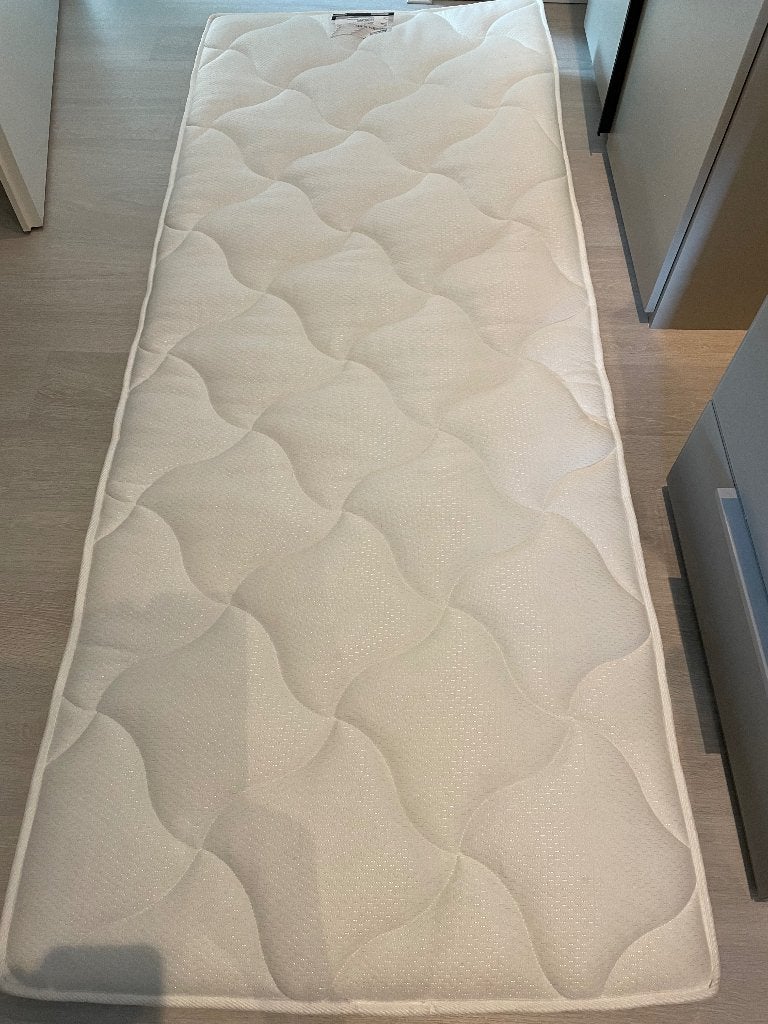 Toppermatras, Ophalen, Eenpersoons, Zo goed als nieuw, 80 cm
