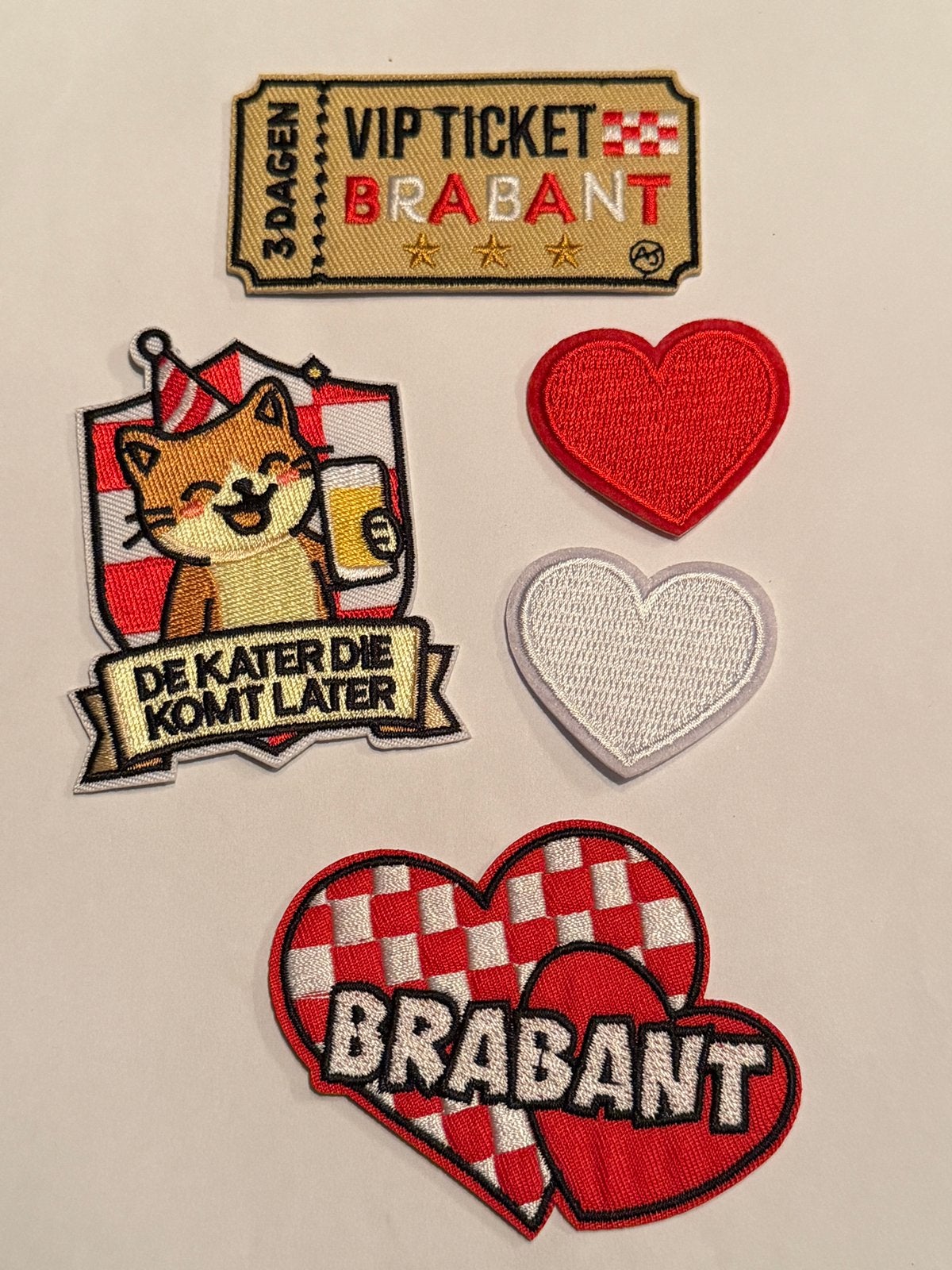Brabantemblemen Carnavalsemblemen Carnaval, Ophalen of Verzenden, Nieuw, Carnaval, Accessoires