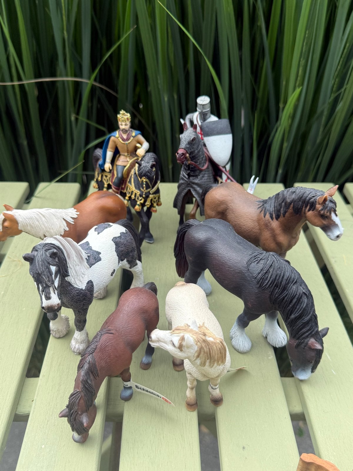 8 Schleich paarden - Totaalpakket, Kinderen en Baby's, Speelgoed | Actiefiguren, Ophalen of Verzenden, Gebruikt