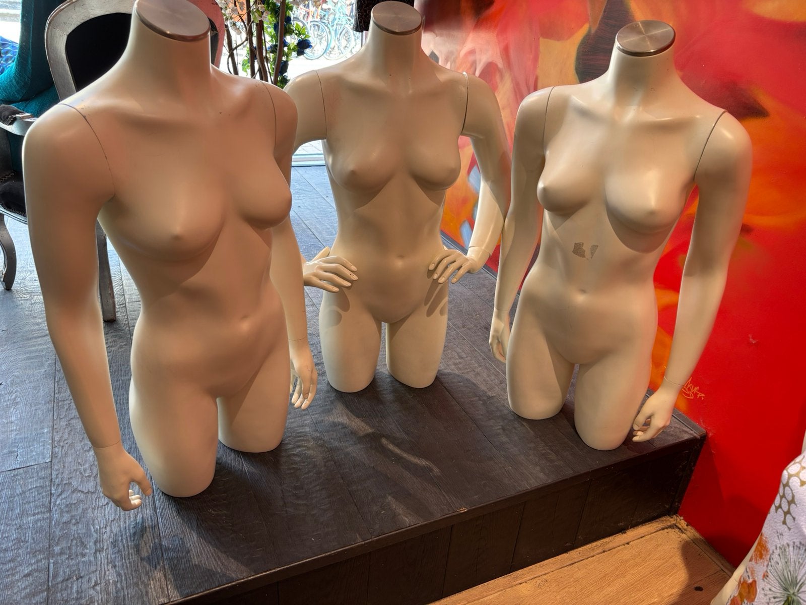 Diverse torso’s 12 stuks teab, Ophalen, Gebruikt