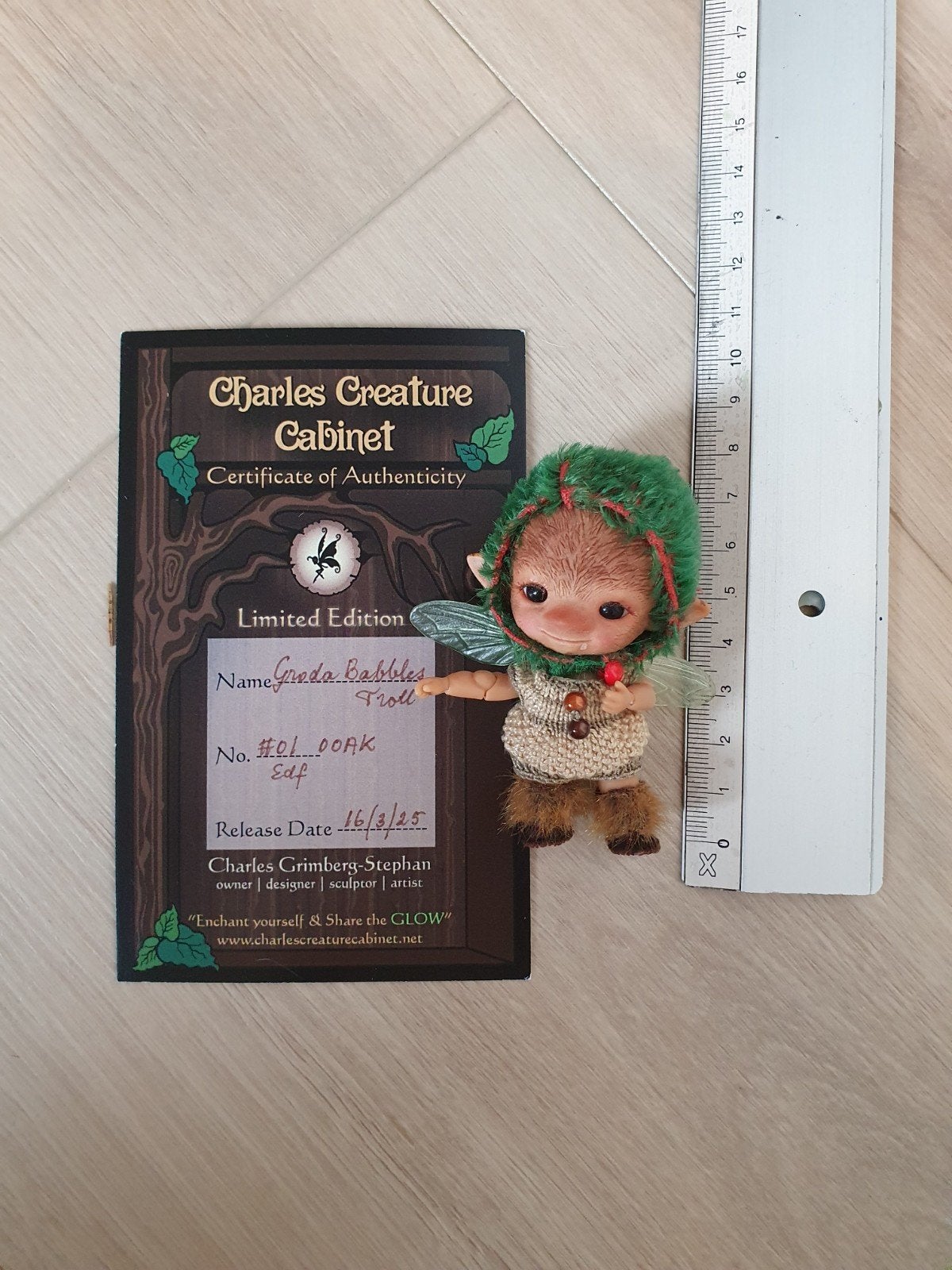 bjd pop nr.3 charles, Ophalen of Verzenden