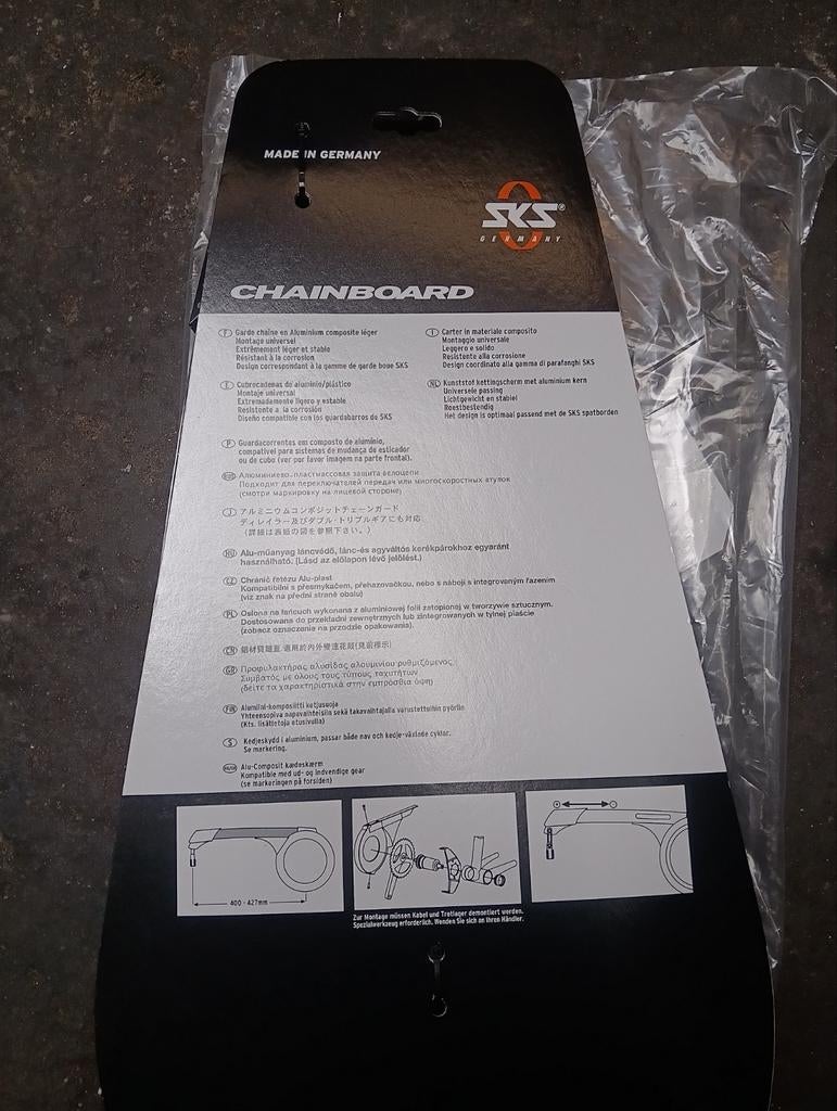 SKS Chainboard Kettingkast voor vouwfiets 46-48 tands, SKS, Ophalen of Verzenden, Derailleur of Ketting, Nieuw