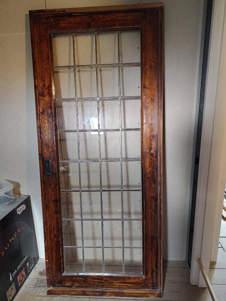 Schuifdeur, Ophalen, Gebruikt, 80 tot 100 cm, Binnendeur