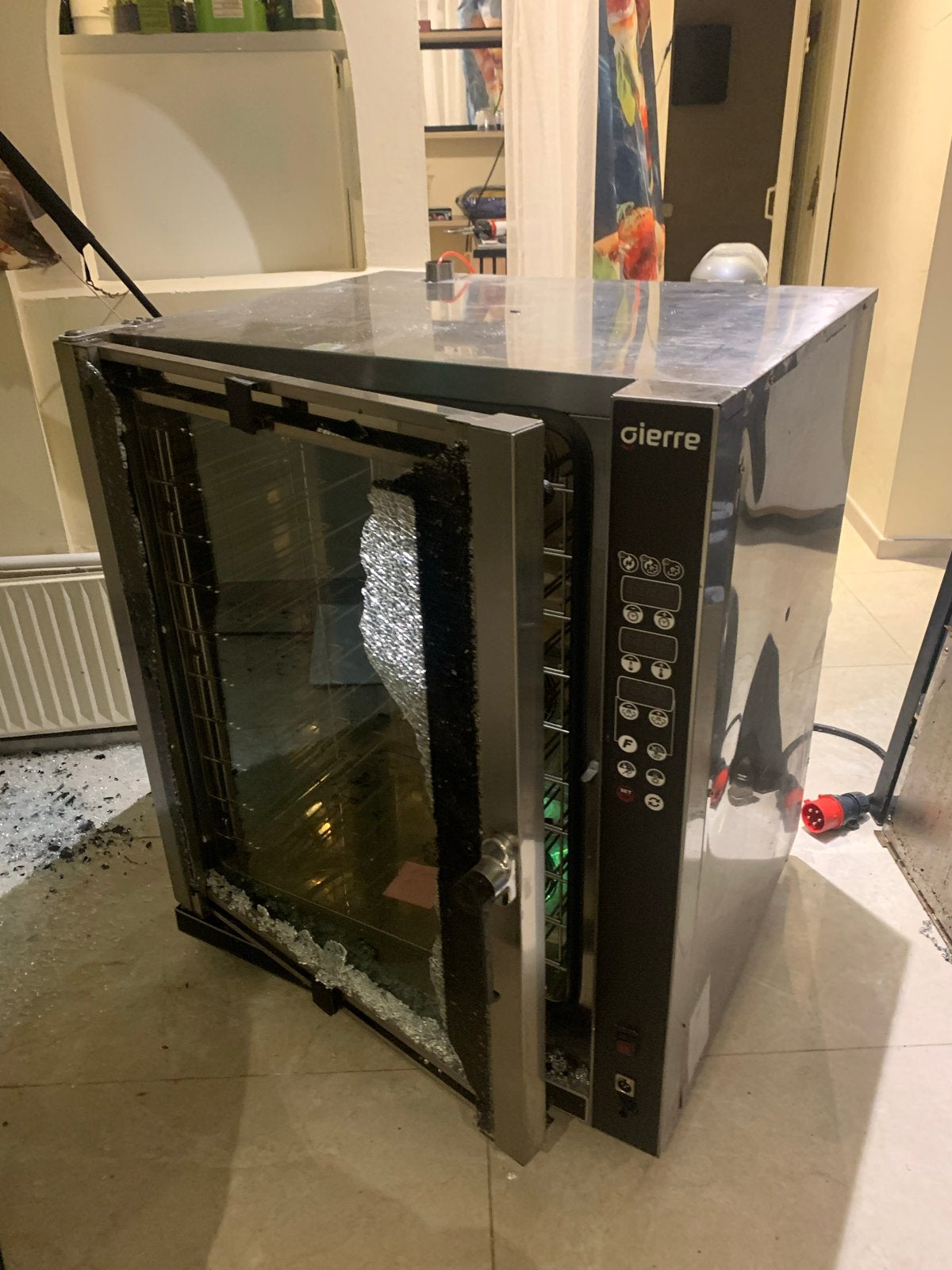 Gierre Heteluchtoven met beschadigd glas, Witgoed en Apparatuur, Ovens, Overige merken, Hete lucht, Ophalen of Verzenden, Heteluchtoven
