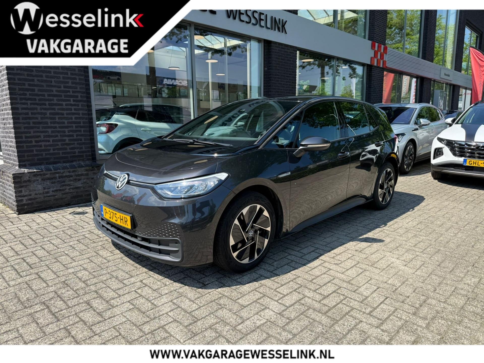 Volkswagen ID.3 Pro 58 kWh | SOH 92% | Adapt Cruise | Camera, Auto's, Stof, Gebruikt, Zwart, 1712 kg