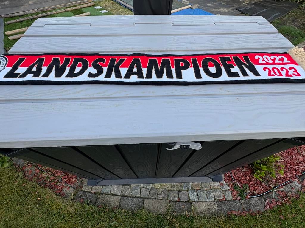 Feyenoord Sjaal, Verzamelen, Sportartikelen en Voetbal, Ophalen of Verzenden, Zo goed als nieuw, Feyenoord, Vaantje of Sjaal