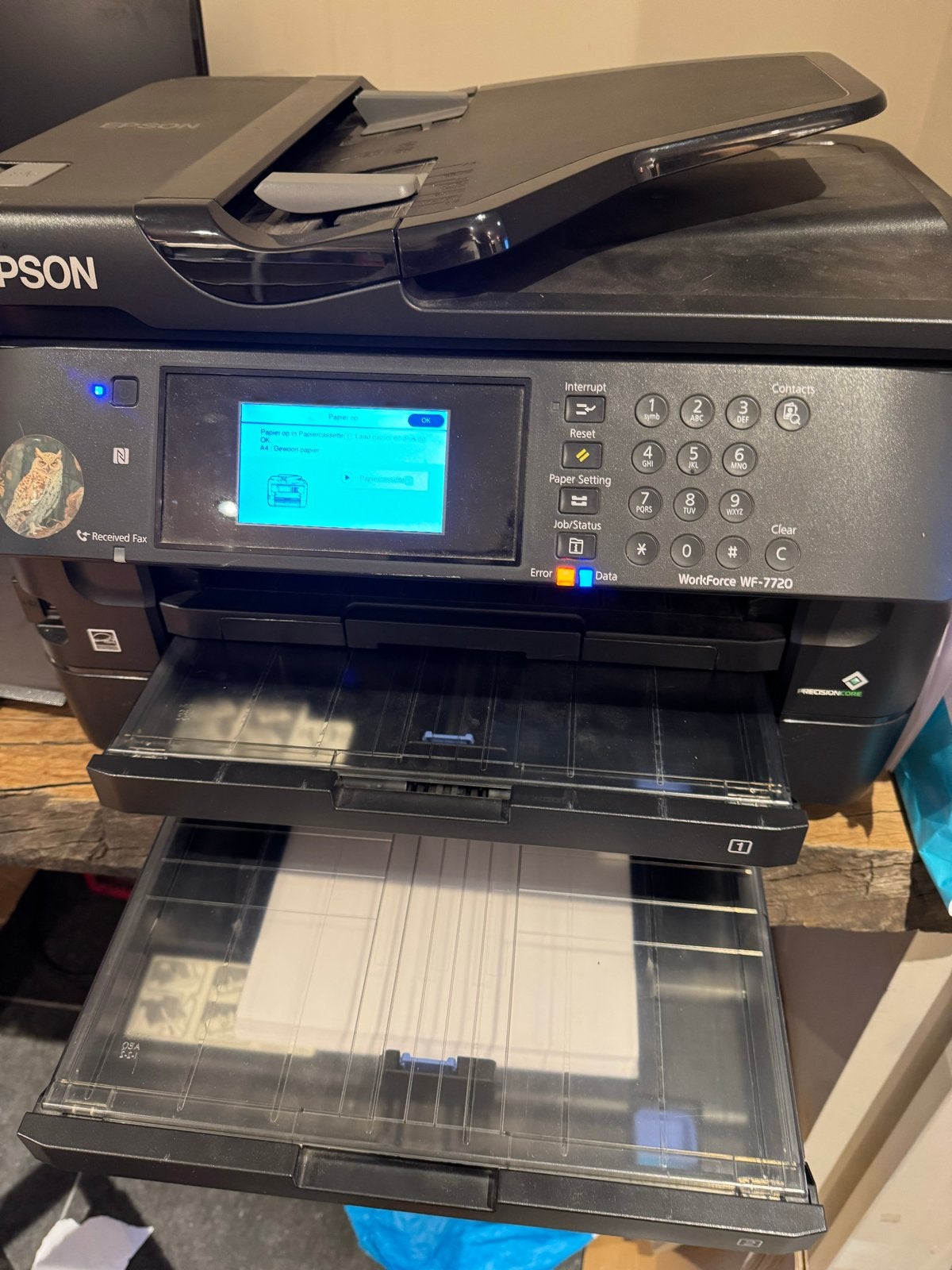 Epson WorkForce WF-7720 All-in-One printer, Computers en Software, Ophalen, Faxen, Inkjetprinter, All-in-one