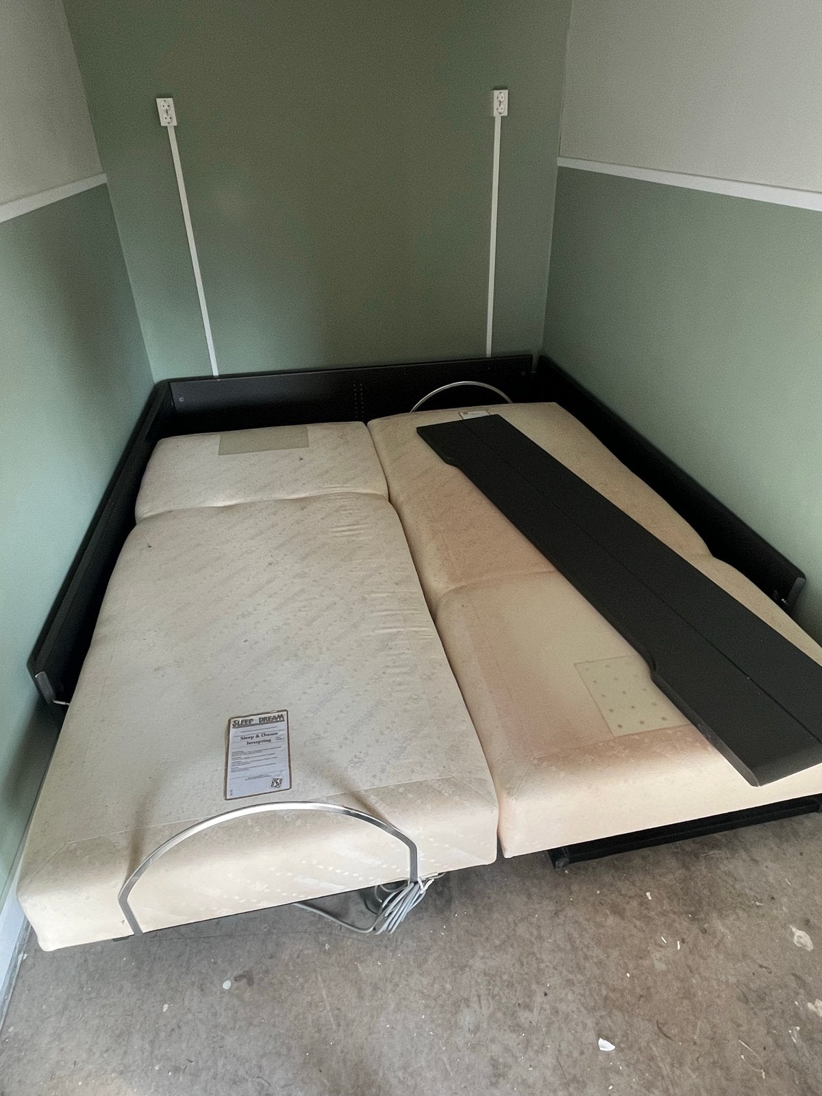 Elektrisch verstelbaar bed Sleep & Dream 200x180 cm, Huis en Inrichting, Slaapkamer | Bedden, Ophalen, Tweepersoons, 180 cm, 200 cm