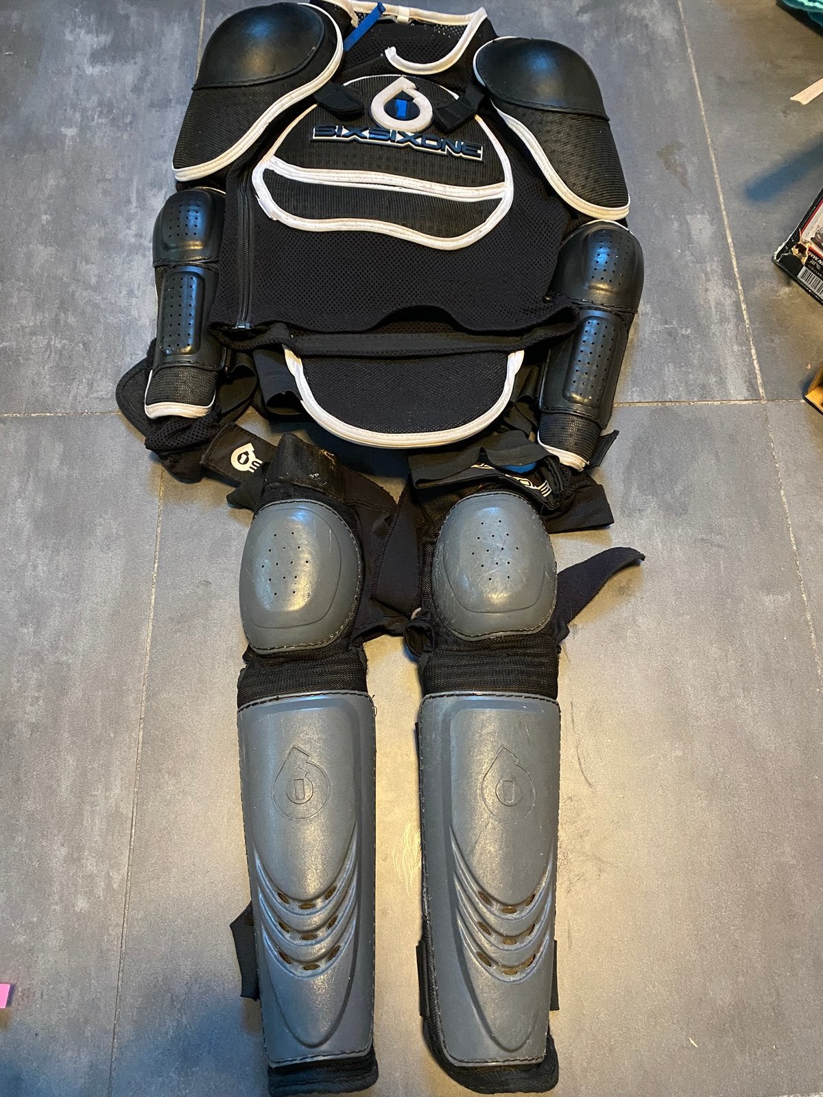 BMX motorcross back protector set in goede staat, Ophalen of Verzenden, Zo goed als nieuw