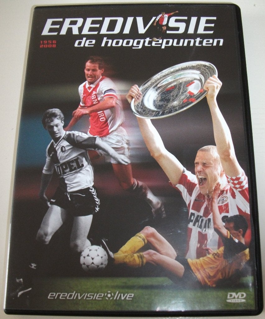 Dvd *** EREDIVISIE *** De Hoogtepunten 1956-2008, Alle leeftijden, Voetbal, Zo goed als nieuw, Documentaire