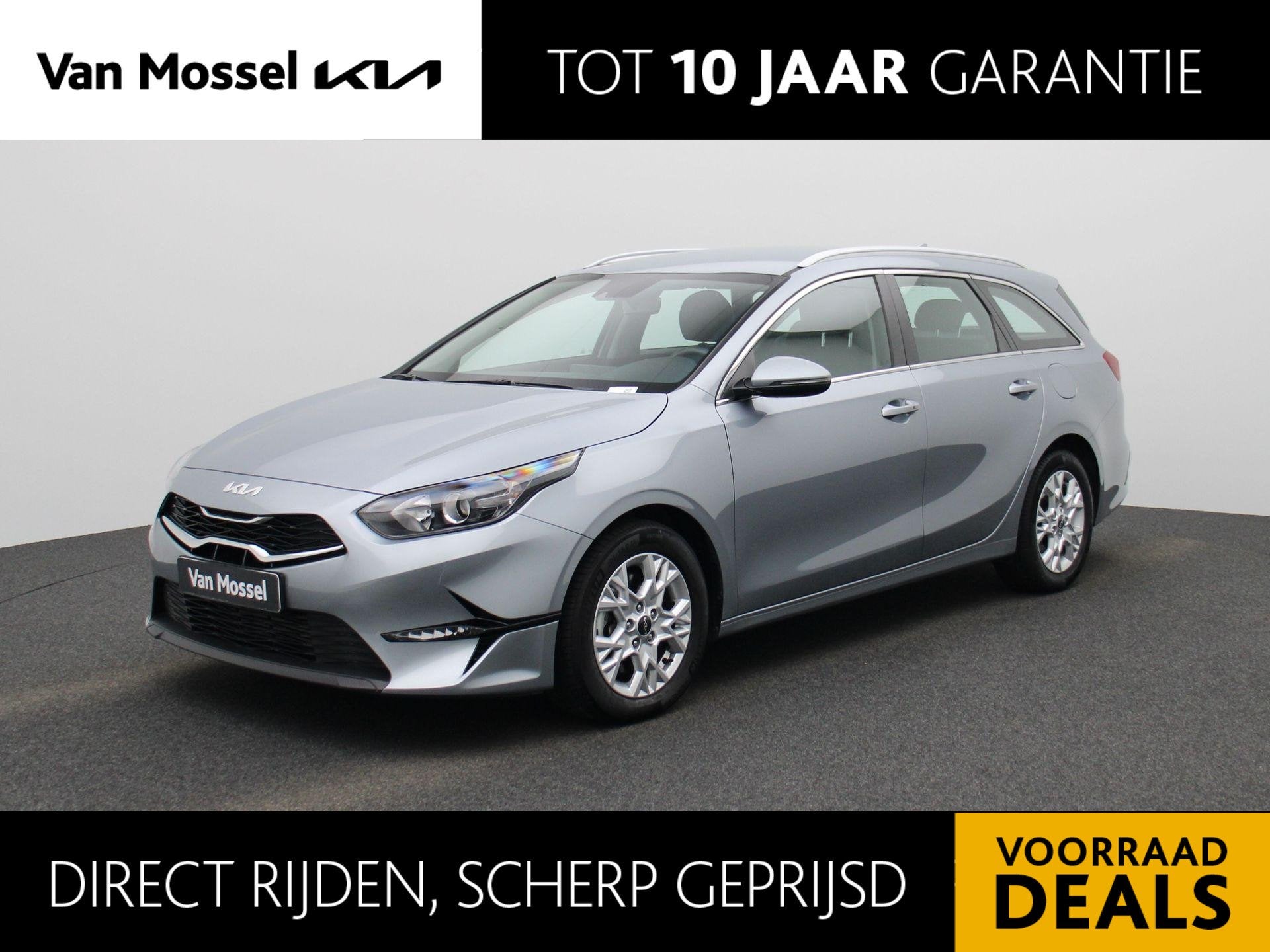 KIA ceed Sportswagon Pulse 1.0 T-GDi 120 MHEV DCT ISG | Navi, Auto's, Kia, 12 maanden, Stof, Gebruikt, Zwart
