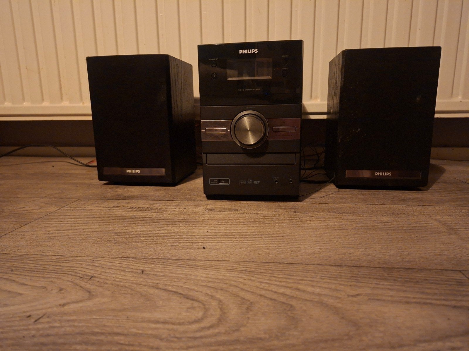 Philips Micro Systeem MCM305/12 met CD, Radio en USB, Ophalen, Philips, Gebruikt, Microset