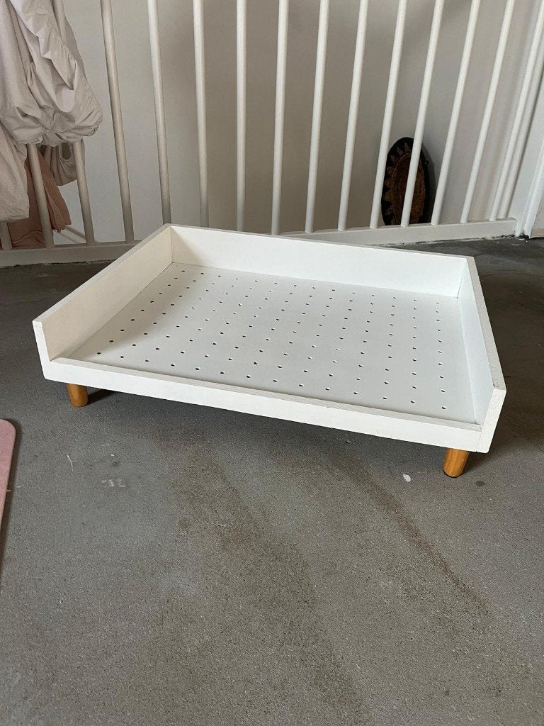 Handgemaakte hondenmand mdf – 79 x 60,5 x 20 cm, Ophalen, Gebruikt, Overige