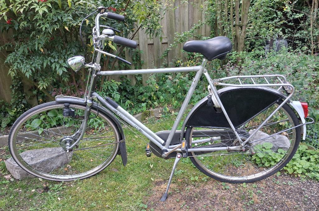 Gazelle herenfiets opafiets fiets met stangenremmen 61cm, Ophalen, Gebruikt, Versnellingen, 57 tot 61 cm