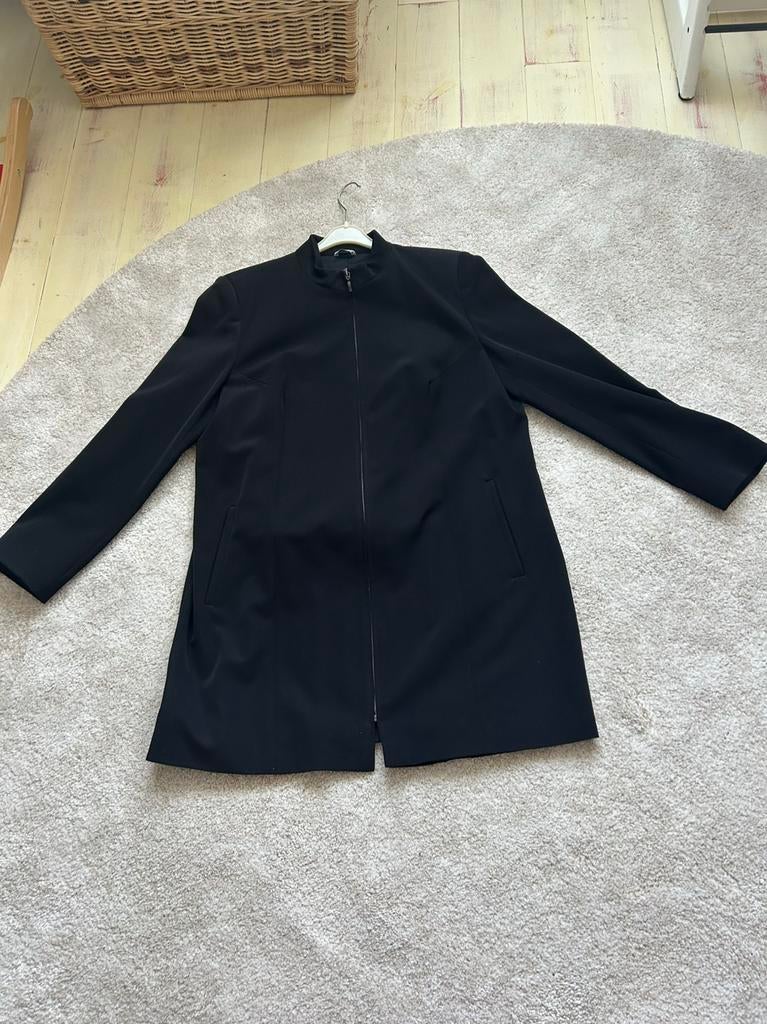 Dames kostuum maat 46 Marina Rinaldi maat 23 zgan, Ophalen of Verzenden, Zo goed als nieuw, Maat 46/48 (XL) of groter, Zwart
