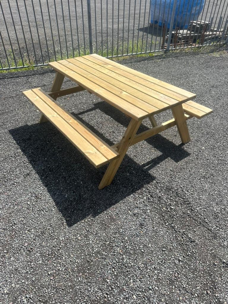 Nieuwe picknicktafels te koop 180cm 6 persoons tuintafel, Tuin en Terras, Picknicktafels, Nieuw, Ophalen of Verzenden, Inklapbaar