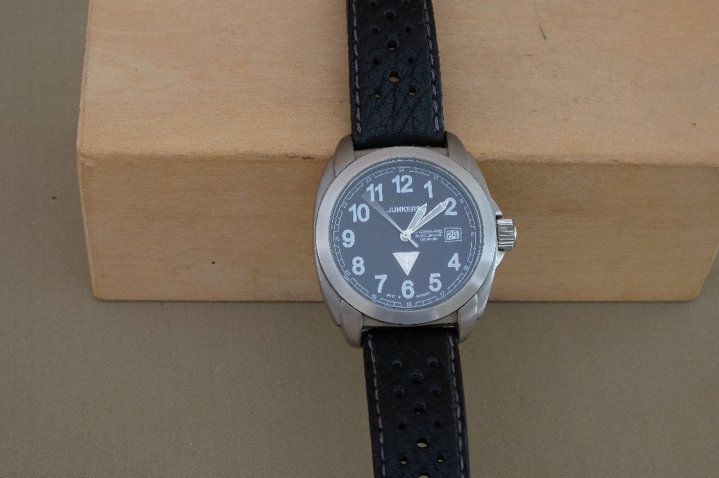 Junkers Titan Atlantikflug W33 horloge in zeer goede staat, Sieraden, Tassen en Uiterlijk, Horloges | Heren, Overige merken, Overige materialen
