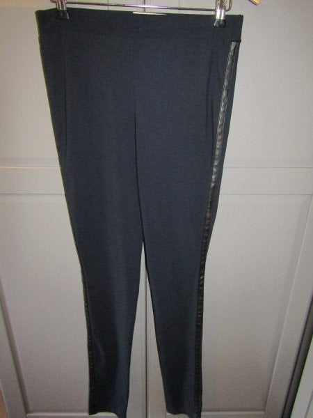 G540 Jane Lushka mt L legging donkerblauw bies travelstof, Maat 42/44 (L), Zo goed als nieuw, Jane Lushka, Lang