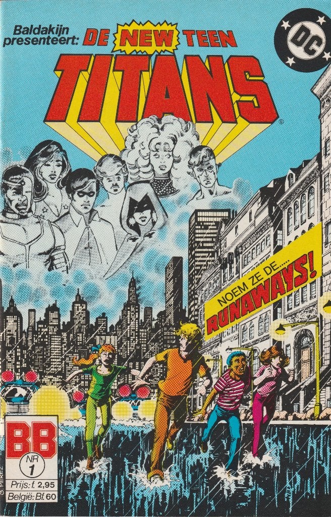 De New Teen Titans #1 - Baldakijn 1985 (DC Comics), Boeken, Eén comic, Europa, Ophalen of Verzenden, Zo goed als nieuw