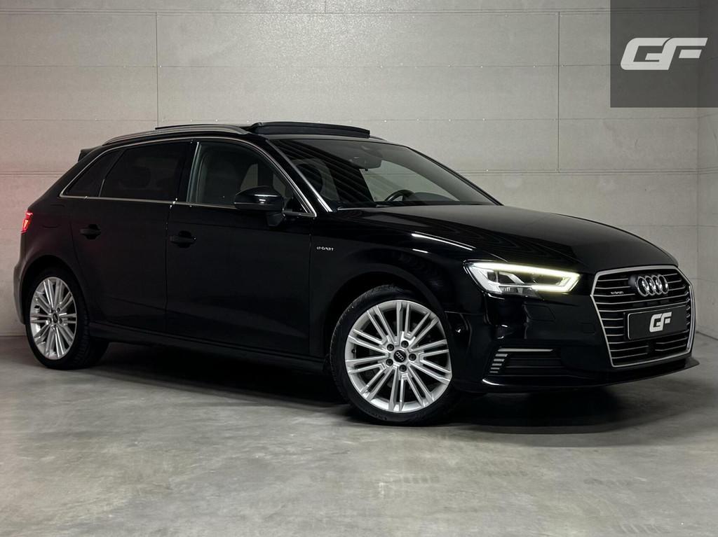 Audi A3 Sportback 1.4 e-tron Pano Virtual ACC DSG PDC NAP, Auto's, Audi, Gebruikt, 4 cilinders, Leder en Stof, Zwart