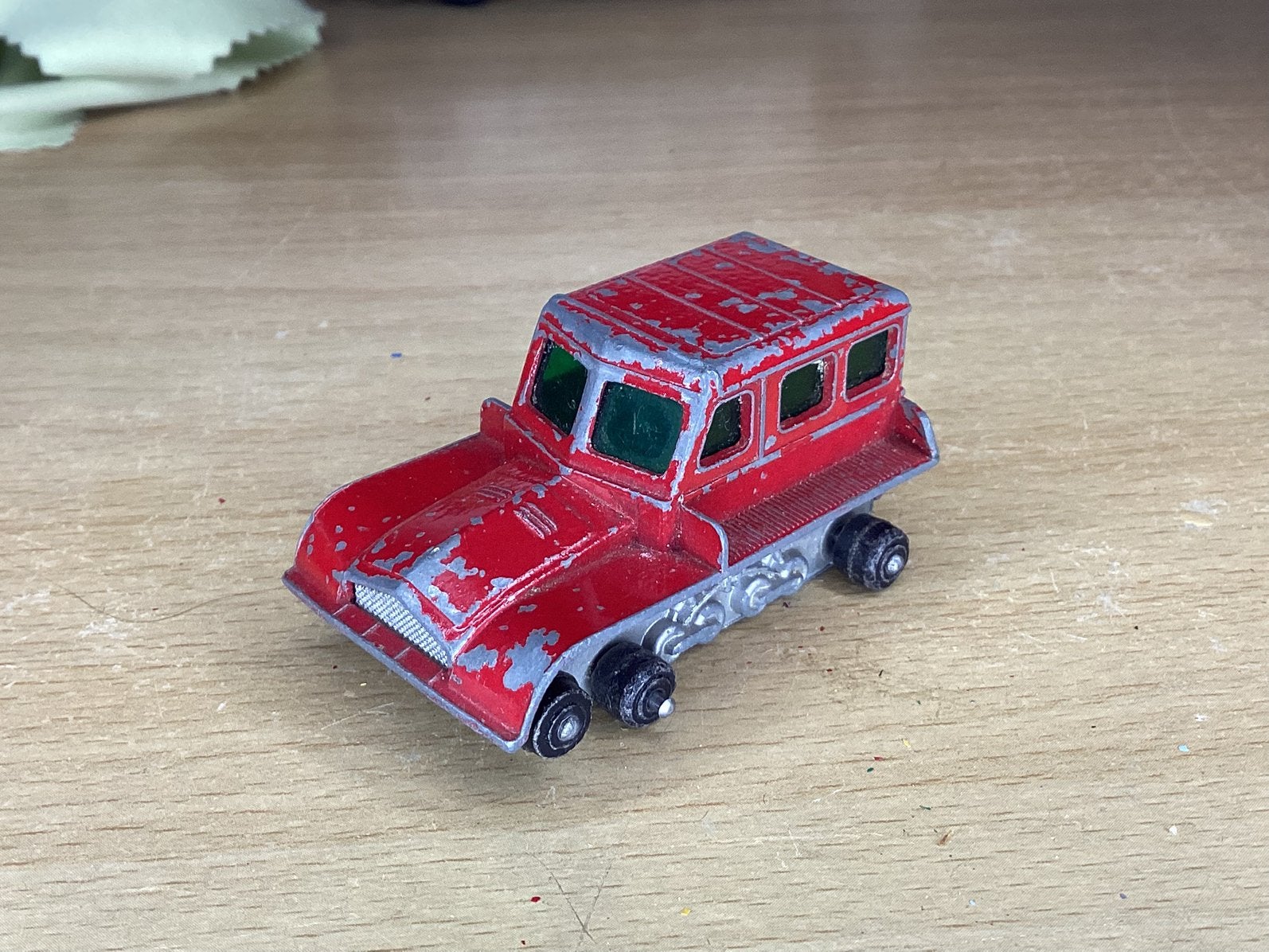 Snowtrack van Matchbox., Ophalen of Verzenden, Gebruikt, Tractor of Landbouw