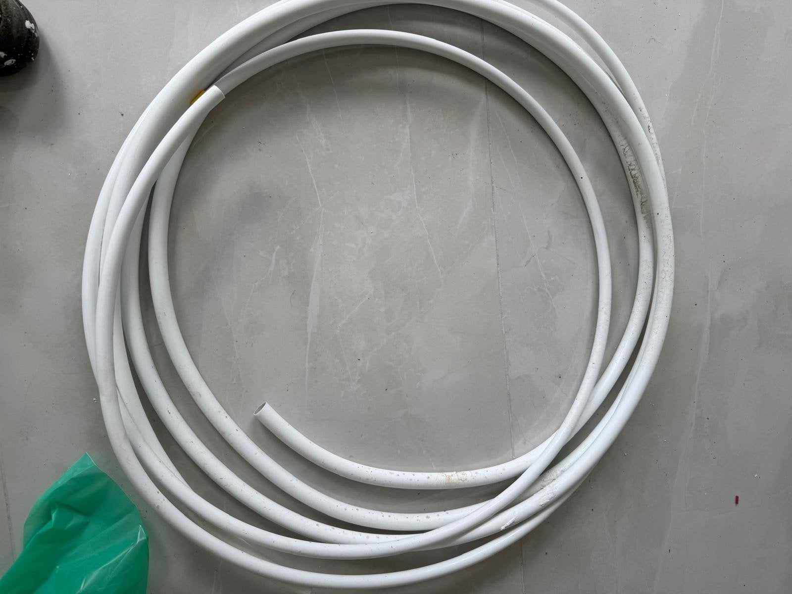 Witte PVC buis - Rechte buis, Gebruikt, Pvc, 6 meter of meer, Rechte buis