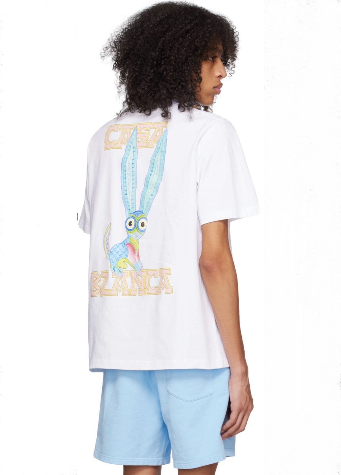 CASABLANCA Souvenir Graphic print cotton t-shirts men's XL, Ophalen of Verzenden, Zo goed als nieuw, Maat 56/58 (XL), Wit