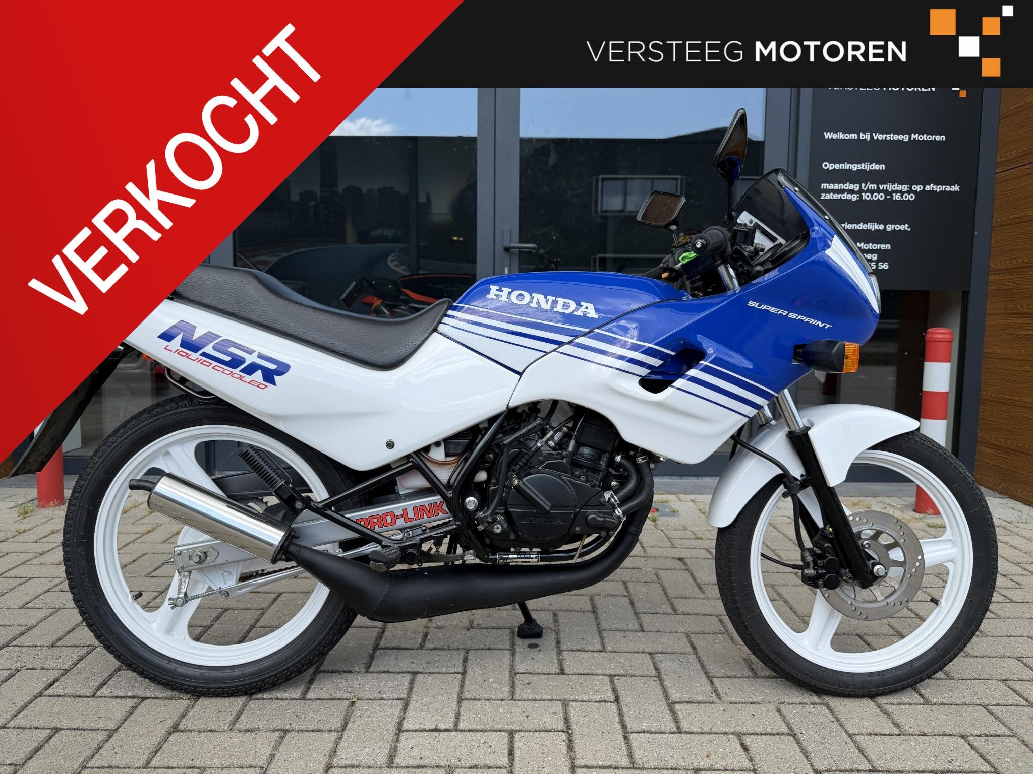 Honda NSR 50 Uniek#parchtig# 6.700 KM, Fietsen en Brommers, Brommers | Honda, Gebruikt, Overige modellen, 49 cc, Honda Nederland B.V.