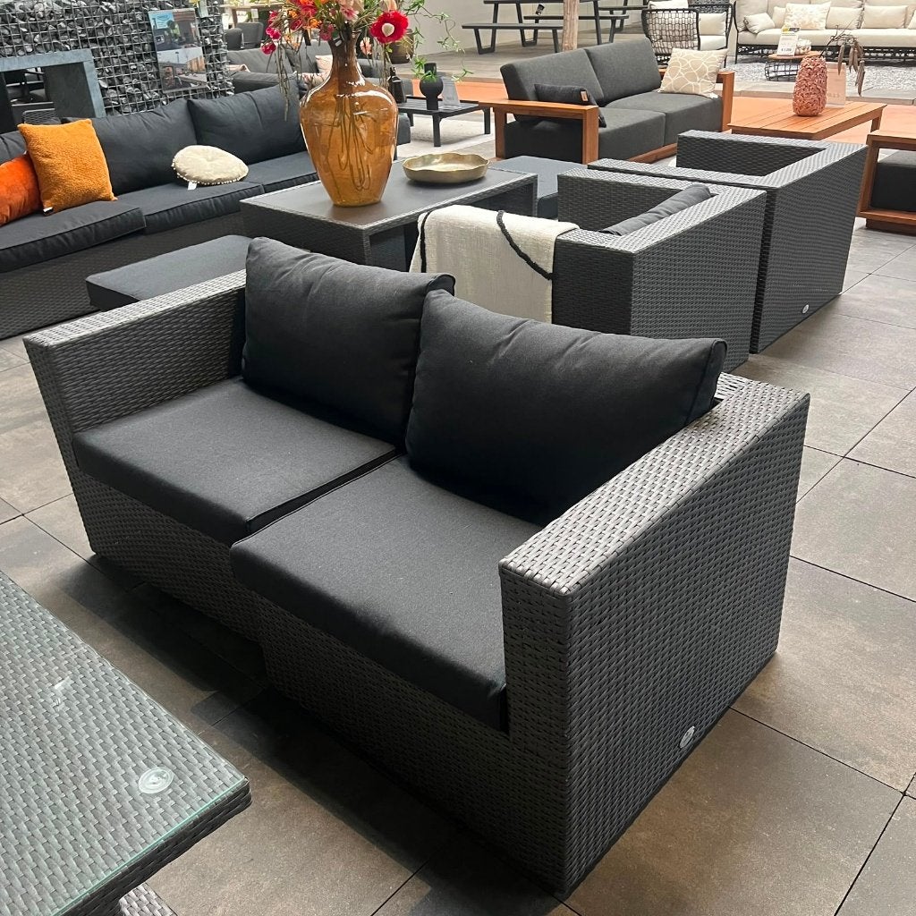Fonteyn Salou Loungeset Combi 2 Showroommodel, Tuin en Terras, Ophalen, 5 zitplaatsen, Gebruikt, Bank