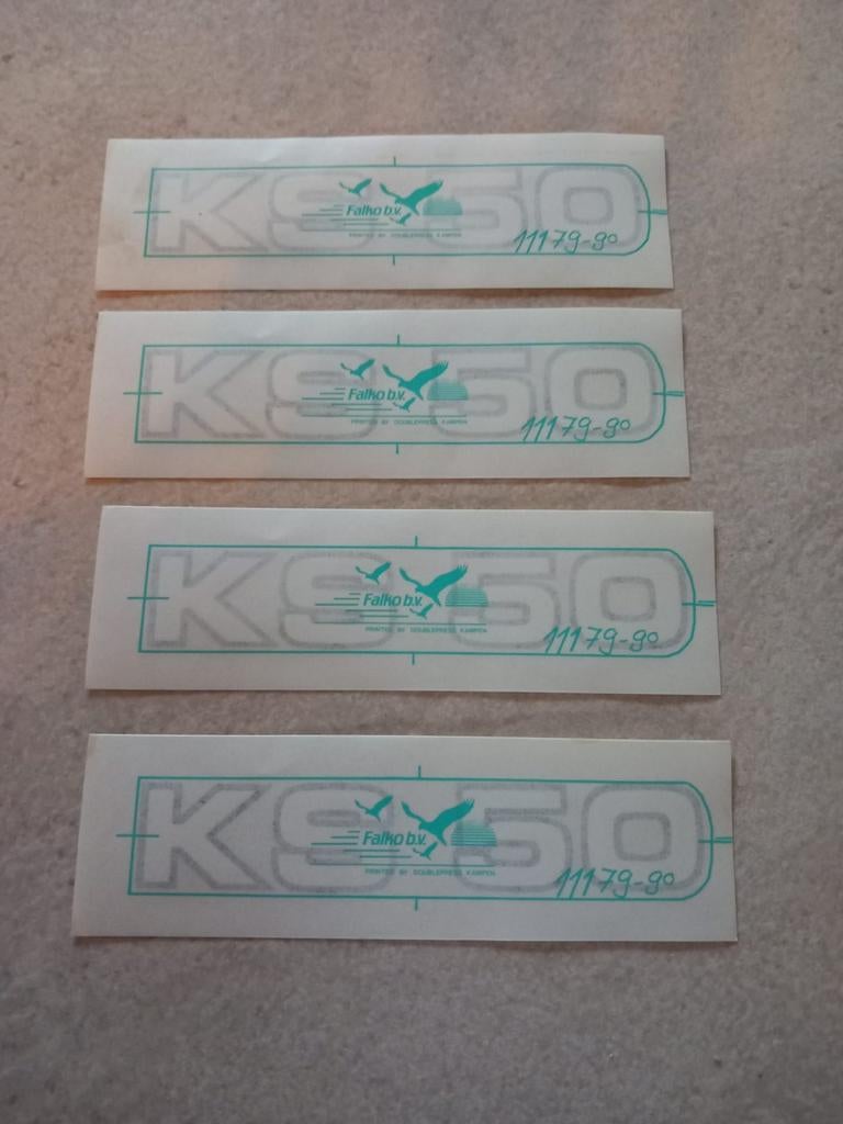Zundapp KS50 Falko stickers, Ophalen of Verzenden, Nieuw, Overige typen, Overige merken