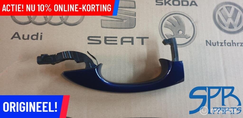 GOLF 7 KEYLESS LC5B GREEP Deurgreep Linksvoor PORTIER LINKS, Volkswagen, Nieuw, Ophalen of Verzenden