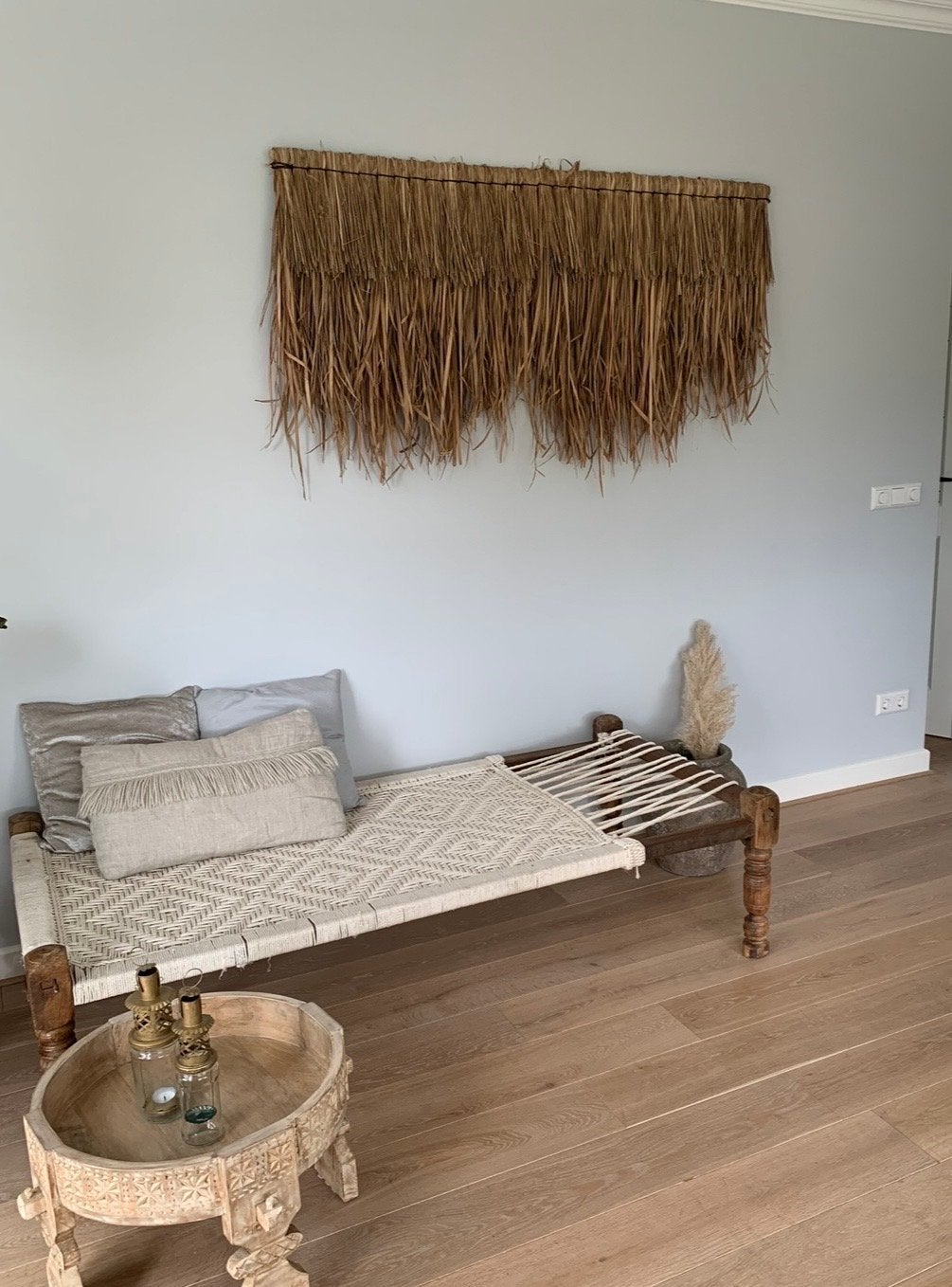 Daybed van stevig katoen - binnen, veranda of buiten, Huis en Inrichting, Banken | Sofa's en Chaises Longues, Ophalen of Verzenden