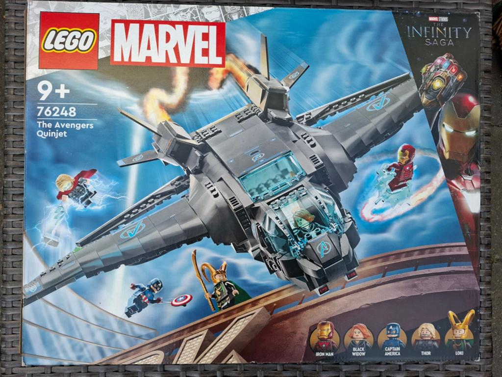 Lego Marvel The Avengers Quinjet 76248, Ophalen, Gebruikt, Marvel, Lego