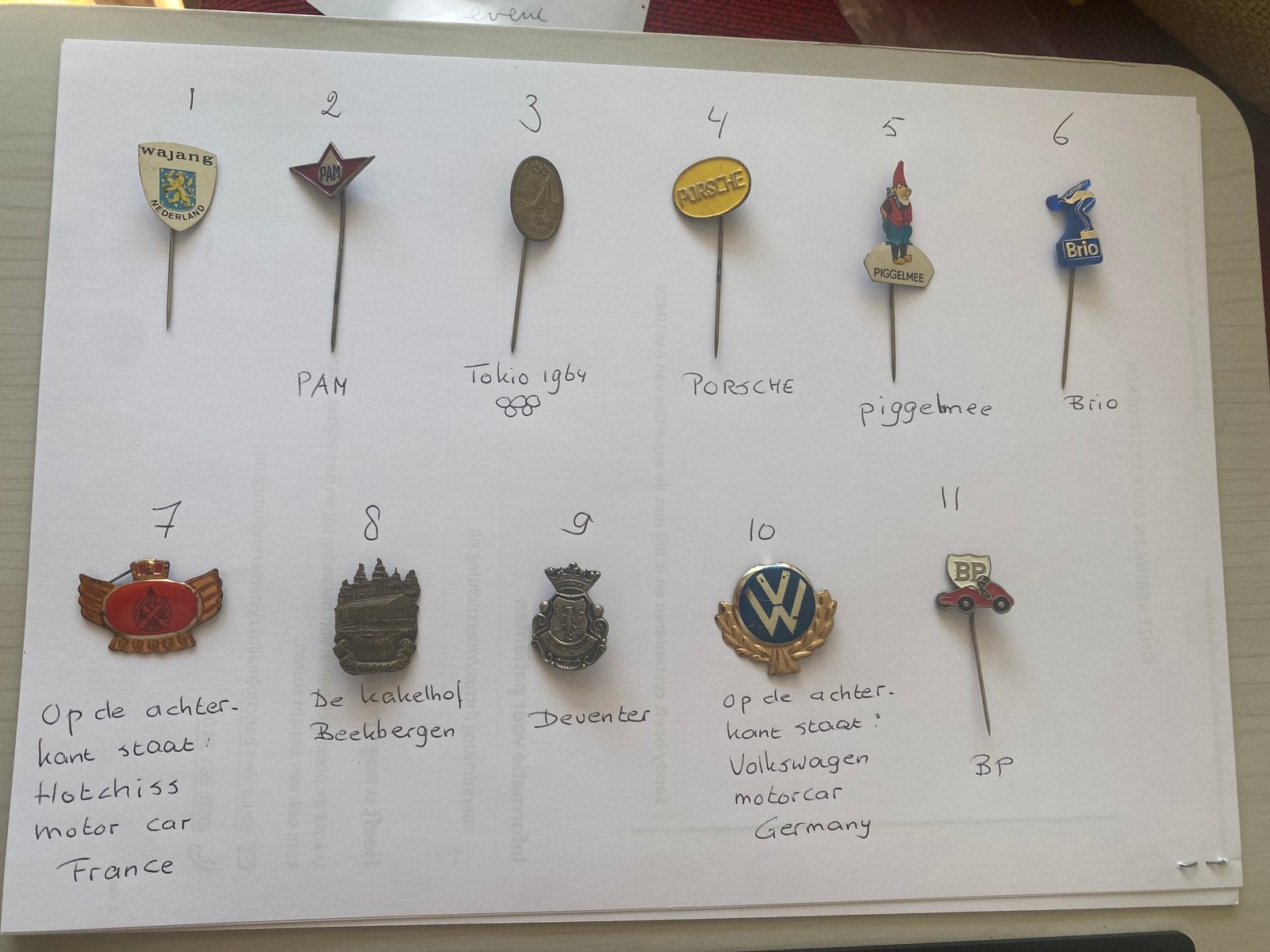 Speldjes., Ophalen of Verzenden, Gebruikt