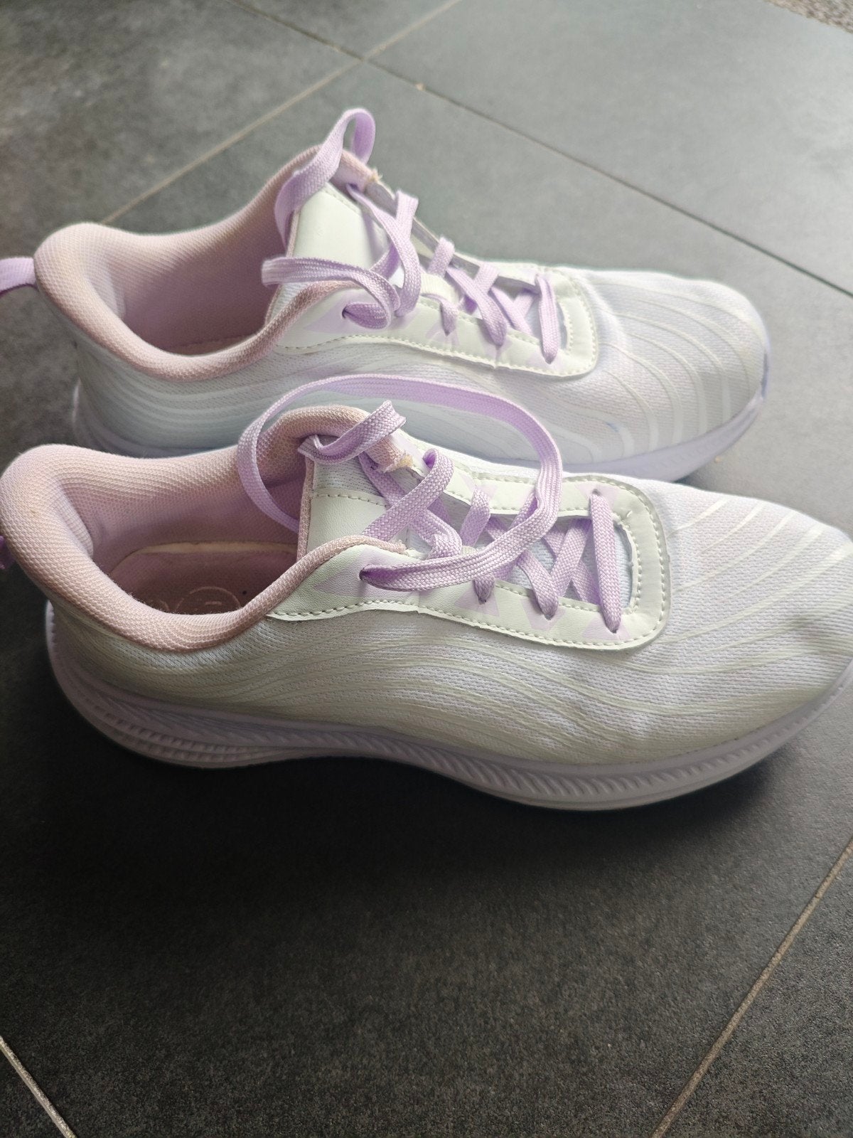 Up2Fashion Meisjes Sneakers Wit/Lila - Zgan!, Up2Fashion, Gebruikt, Meisje, Sportschoenen