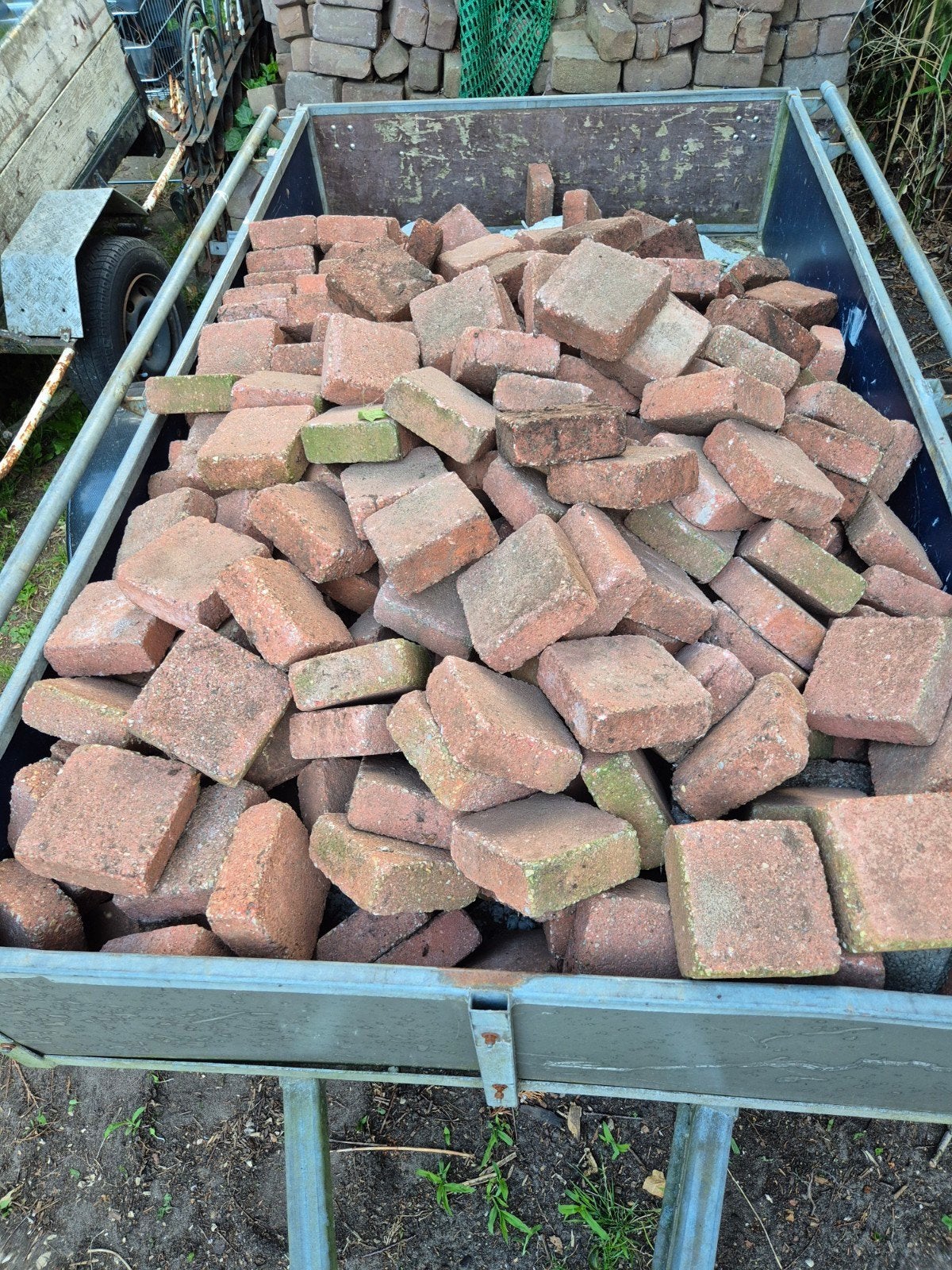 Tegels 15x15 gratis afhalen 8,1m2, Tuin en Terras, Tegels en Klinkers, Ophalen