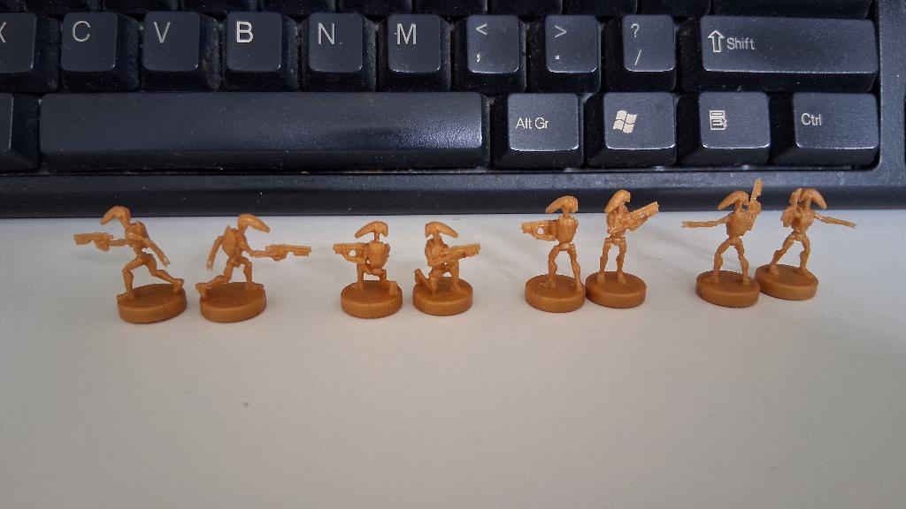 Star Wars Battle Droids, Verzenden, Zo goed als nieuw, Actiefiguurtje