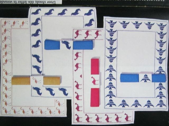 Borduurpatroon  Dieren placemats  nr 2402  do, Verzenden, Nieuw, Handborduren, Patroon