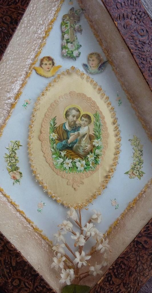 Om 1900 Kloosterwerk Heilige Antonius Klooster Werk Nonnen, Antiek en Kunst, Antiek | Religie, Ophalen of Verzenden