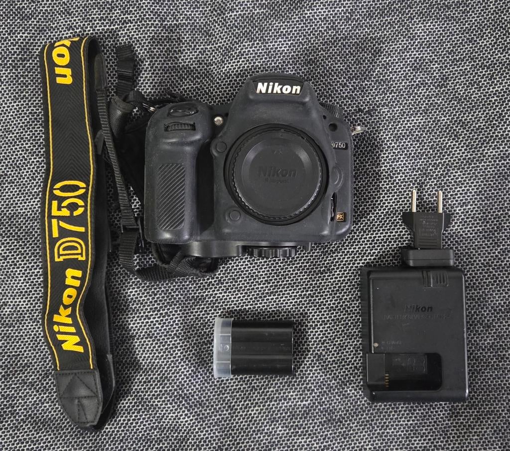 Nikon D750, Audio, Tv en Foto, Fotocamera's Digitaal, Ophalen of Verzenden, Nikon, Geen optische zoom