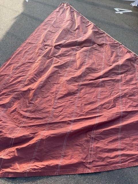 8m2 fok (bruin, Watersport en Boten, Zeilen en Zeiltoebehoren, Ophalen, Gebruikt, Minder dan 15 m², Parelweg 8 Alkmaar