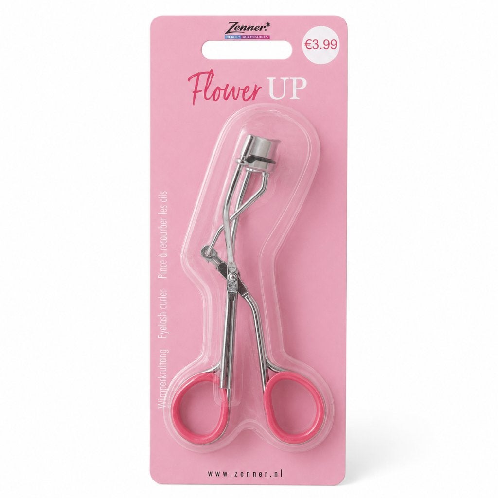 Zenner Flower Up wimperkrultang – roze handgrepen, Ogen, ., Nieuw, Ophalen of Verzenden