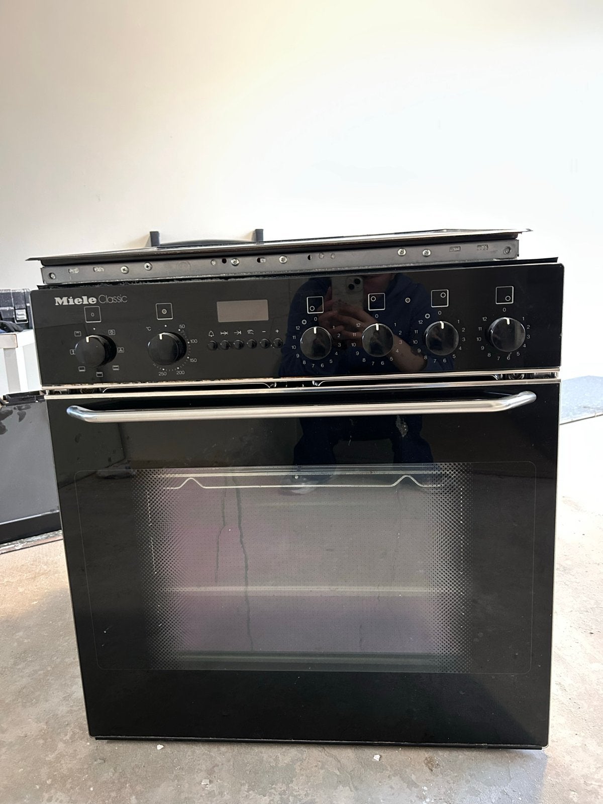 Miele Oven met kookplaat - 60x50x57cm, Ophalen, Gebruikt, Minder dan 85 cm, 60 cm of meer