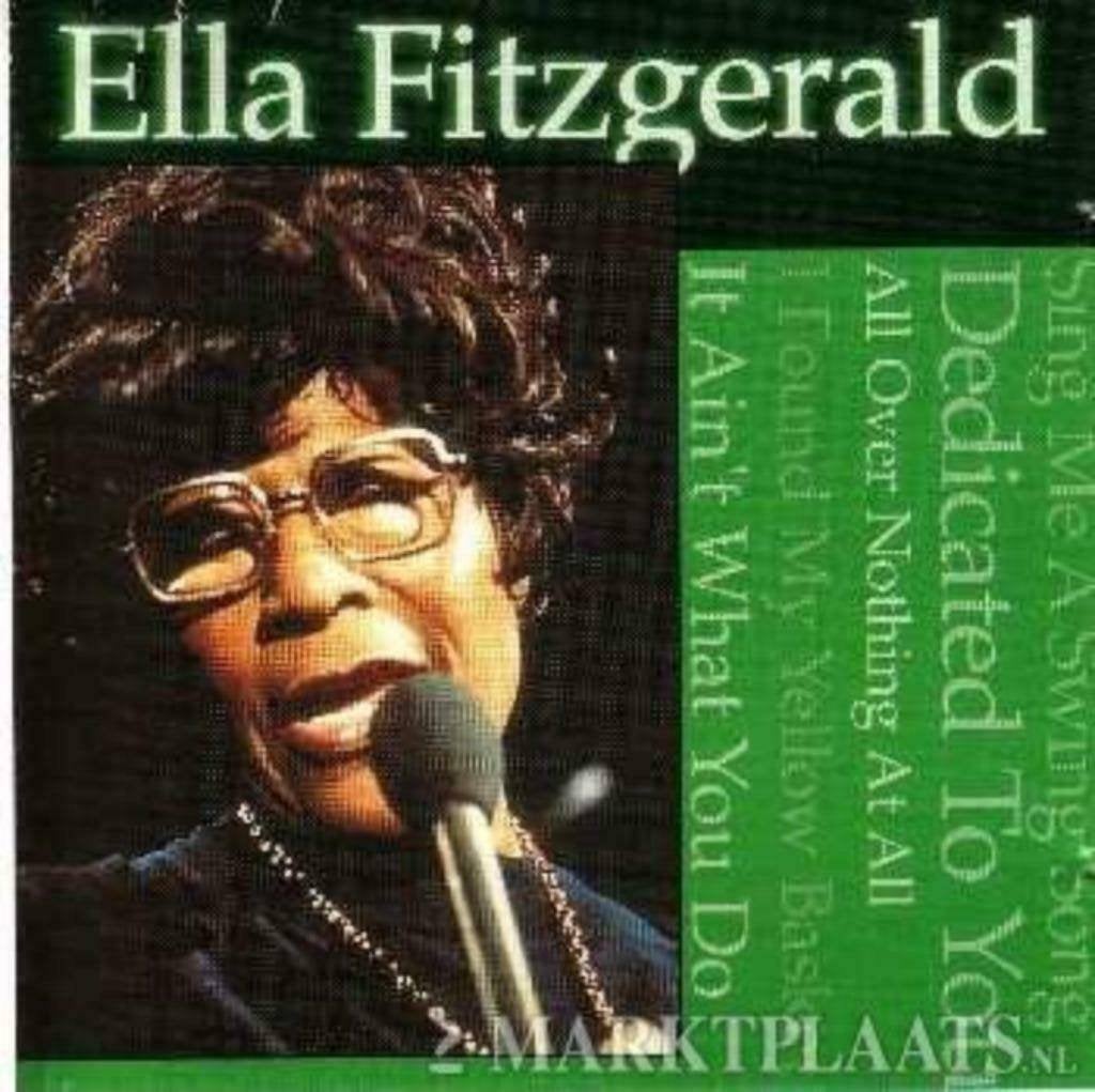 Ella Fitzgerald - 18 topsongs in Jazz, Ophalen of Verzenden, Zo goed als nieuw, Jazz, Inclusief doosje