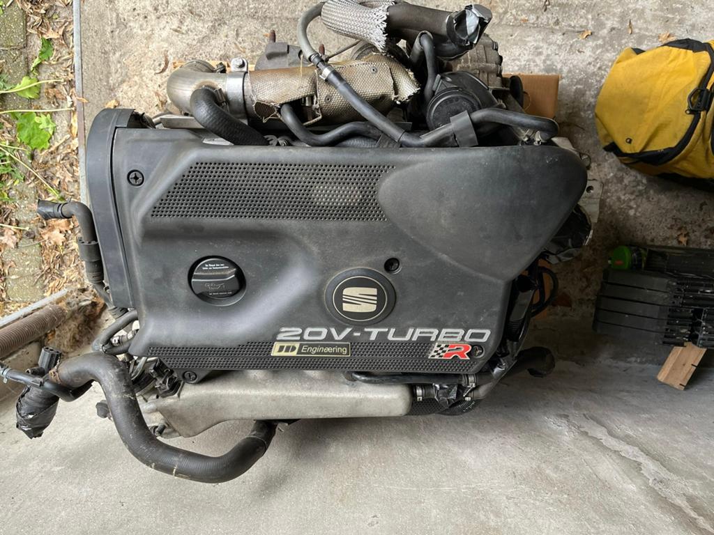 Motorblok Seat leon 1.8 20vt AUQ, Auto-onderdelen, Motor en Toebehoren, Seat, Gebruikt, Ophalen