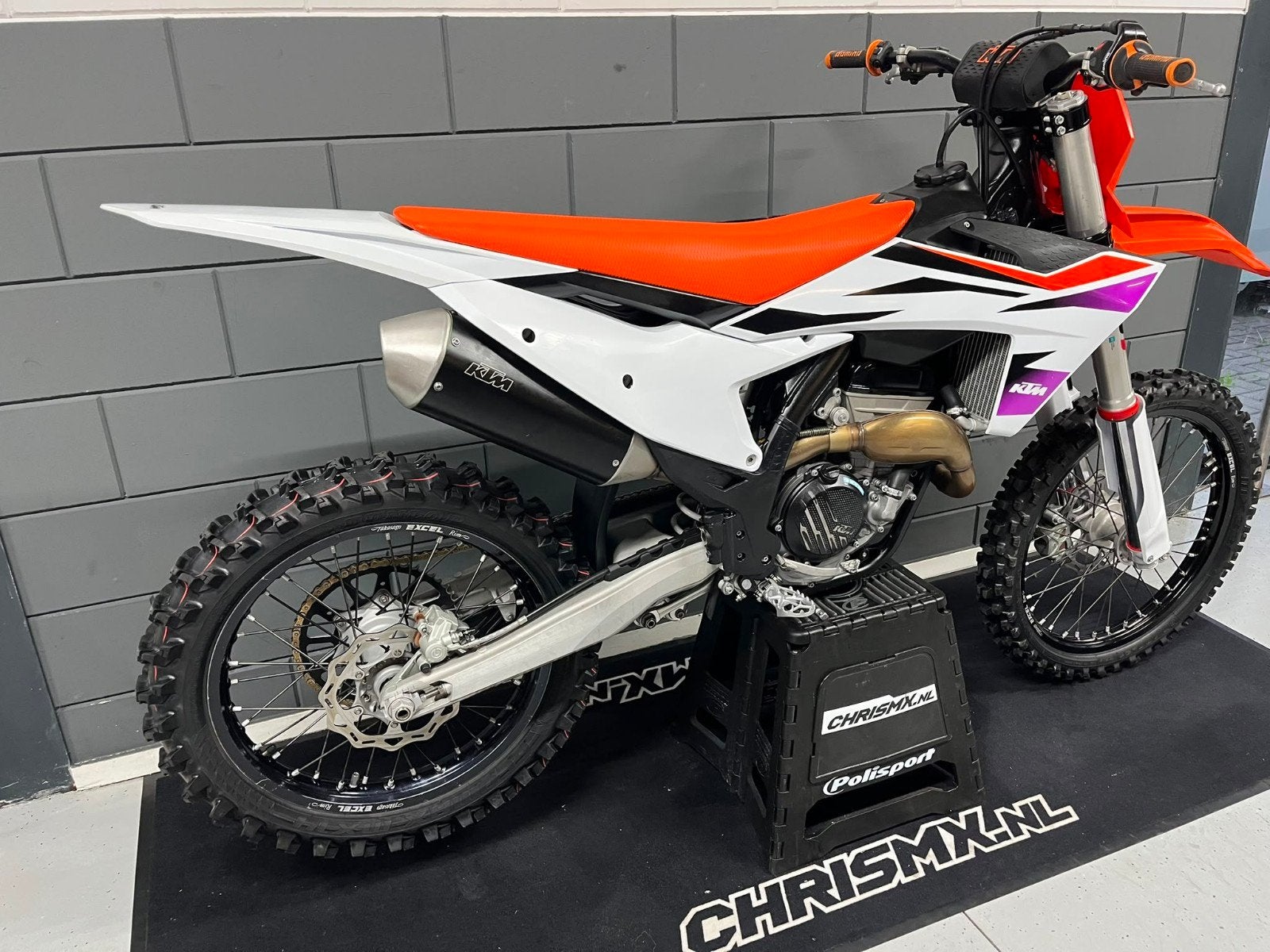 ktm sx 250 f sxf 250 nieuwstaat  !!, Motoren, 250 cc, Bedrijf, Crossmotor